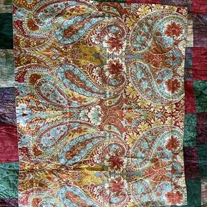 Pottery Barn paisley shams